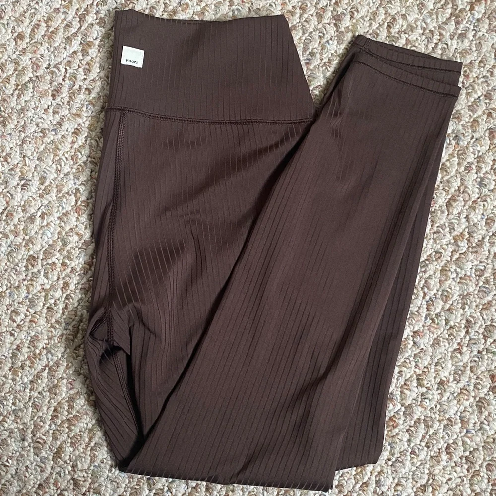 Vuori "Inversion" Rib Legging in Java, Medium M - Picture 5 of 8